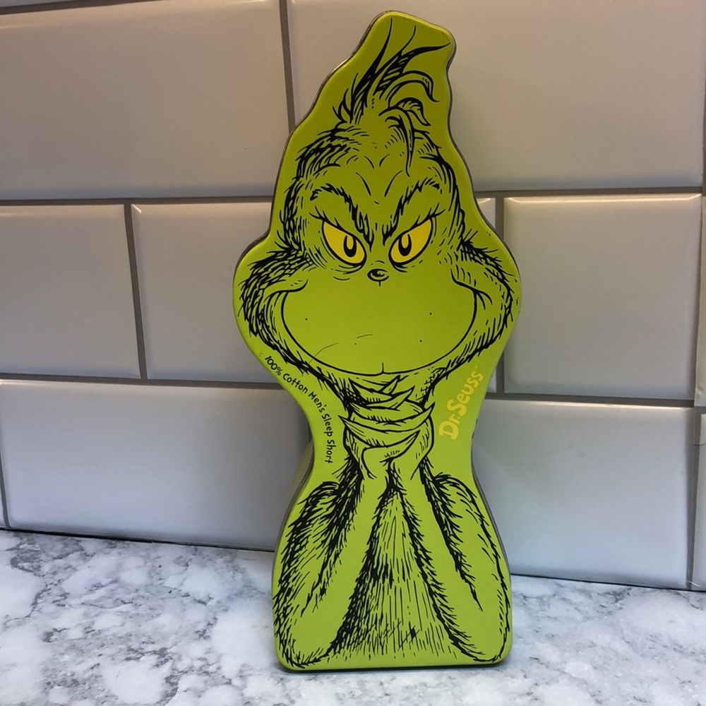 Dr. Seuss Grinch Metal Tin